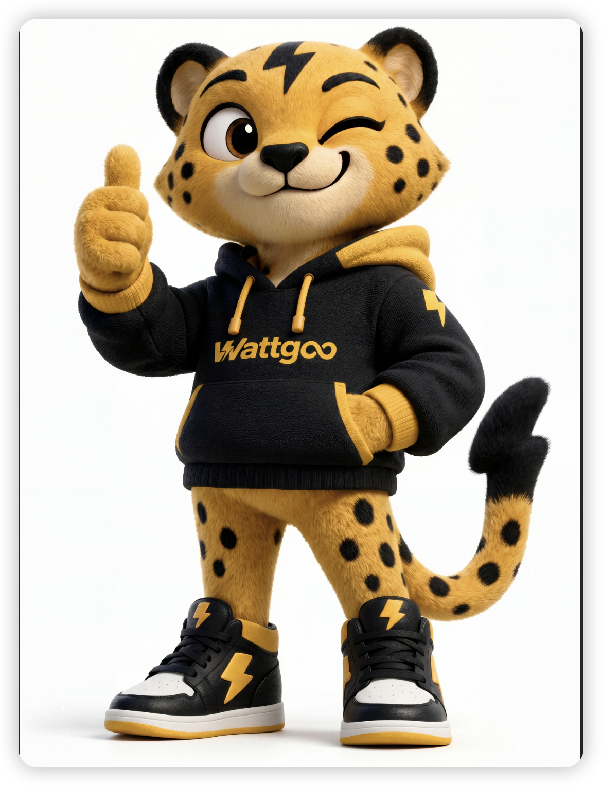 Wattgoo brand mascot
